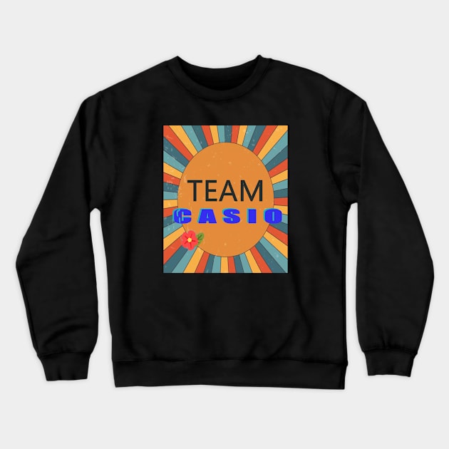 Team Casio Crewneck Sweatshirt by CDUS